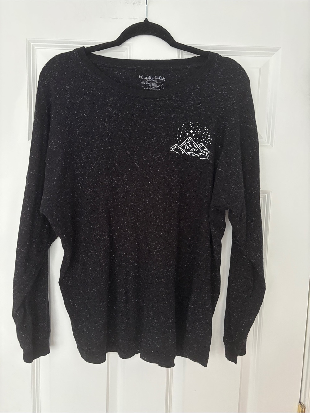 Blissfully Bookish Velaris City of Starlight “spirit jersey” style top size S
